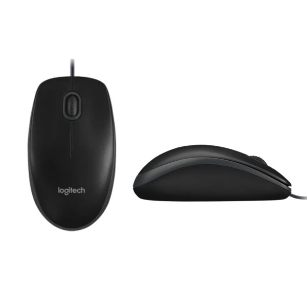 Logitech Mk120 Usb Q Si̇yah Kablolu Klavye+mouse Set - Görsel 3