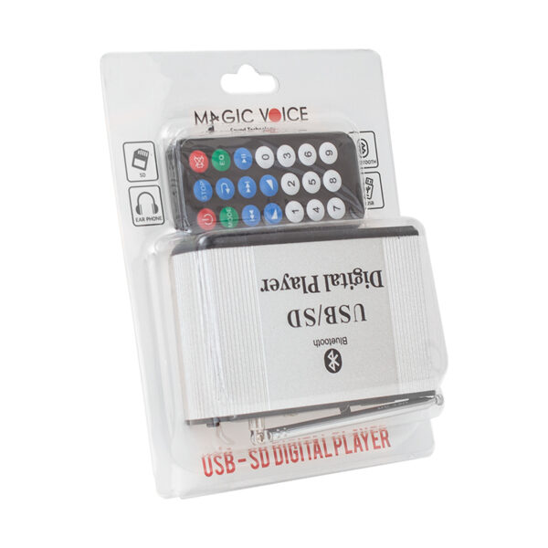 Magicvoice Ss-101 Oto Teyp Aux/kumanda/usb/sd/bluetoothlu Radyolu Çevi̇ri̇ci̇ Kaasalı Model - Görsel 3