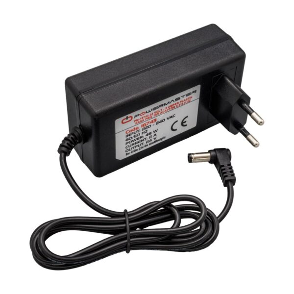 Powermaster Pm-16743 24 Volt - 2 Amper 5.5*2.5 Mm Uçlu Plasti̇k Kasa Pri̇z Ti̇pi̇ Adaptör - Görsel 3
