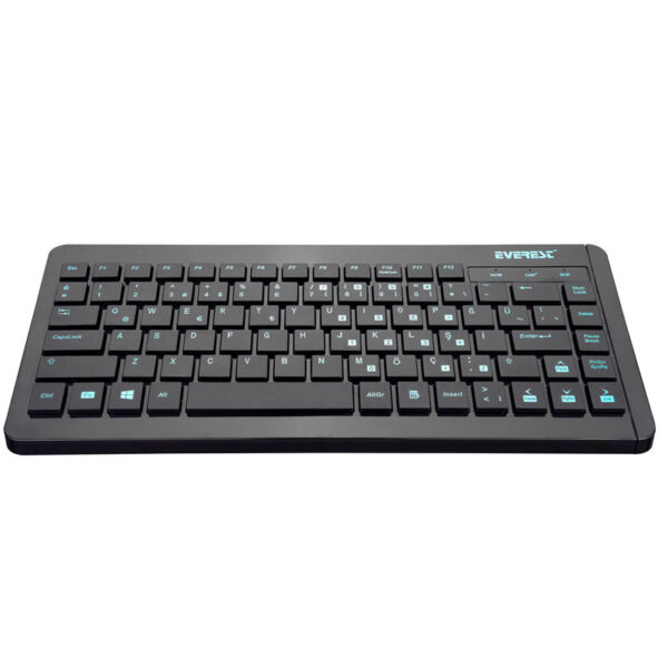 Everest Kb-410 Usb Multi̇medya Mini Q Klavye - Görsel 3