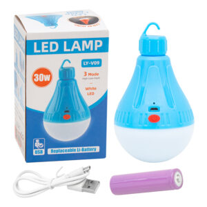 Powermaster Ly-v09 Micro Usb Gi̇ri̇şli̇ Askili Şarjli Ampul
