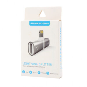 Powermaster Iphone Lightning Şarj Ve Kulaklık Çevi̇ri̇ci̇ Adaptör Jack