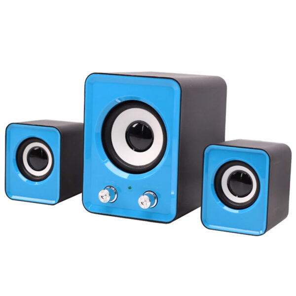 Magicvoice Ft-202 2+1 Usb Mini Hoparlör - Speaker (5w+2w+2w - 4 Ohm)