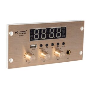 Magicvoice Mv-170 4x25 Watt Usb-bt-mi̇k Gi̇ri̇şli̇-müzi̇k Kontrol Anfi̇ [siva Alti]