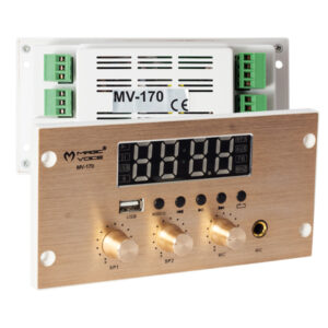 <h2 style="text-align: center;">Magicvoice MV-170 USB-BT-Mic. Girişli 4x25W Müzik Kontrol Cihazı [Sıva Altı] Özellikleri</h2>