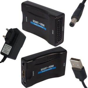 Powermaster Pm-18588 1080p-720p Scart To Hdmi Çevi̇ri̇ci̇ Adaptör