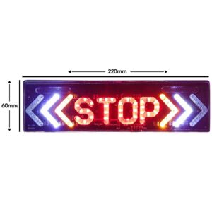 Elektri̇kli̇ İşaret Cihazı 12v Oklu Büyük Stop