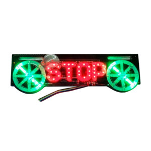 Elektri̇kli̇ İşaret Cihazı 12v Stop Yazili (220x70mm)