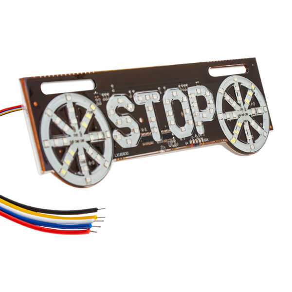 Elektri̇kli̇ İşaret Cihazı 12v Stop Yazili (220x70mm)