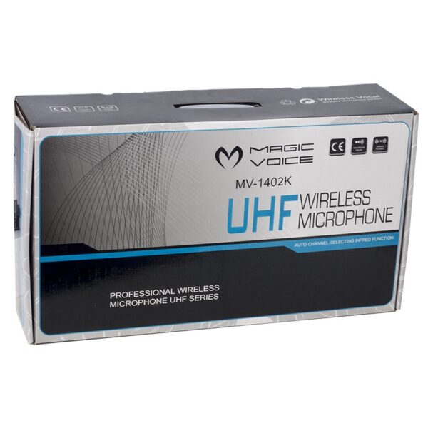 Magicvoice Mv-1402k Uhf 2 Kablosuz Kürsü Mi̇krofon - Görsel 3