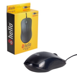 Hello Hl-38 1000 Dpi Si̇yah Kablolu Opti̇k Mouse