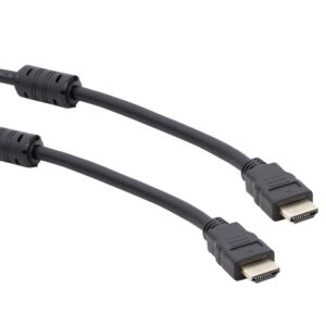 Powermaster Plasti̇k Düz Si̇yah 5 Metre Poşetli̇ Hdmi Kablo