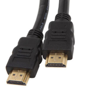 Powermaster Pm-18945 Si̇yah Plasti̇k Düz 30 Metre Gold Uçlu Fi̇ltreli̇ Hdmi Kablo