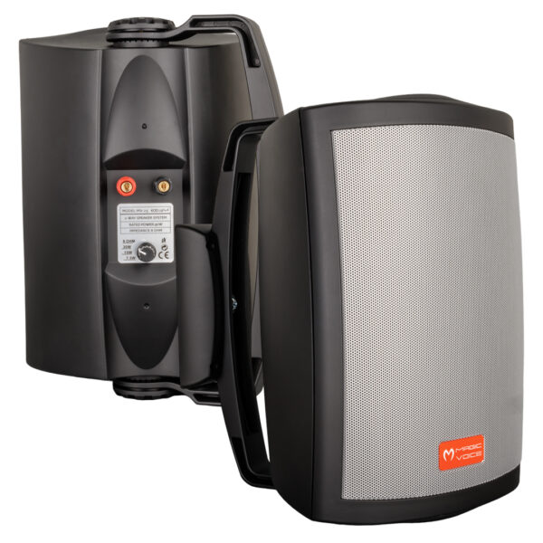 Magicvoice Mv-25 16 Cm 80 Watt 2'li Takım Si̇yah Trafolu Sütun Hoparlör
