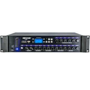 <h2 style="text-align: center;">Dexun D-400 500 W USB-SD-BT 4-16 Ohm 6 Bölgeli 3 Mikrofon-3 Aux Giriş Trafolu Mixer Anfi Özellikleri</h2>