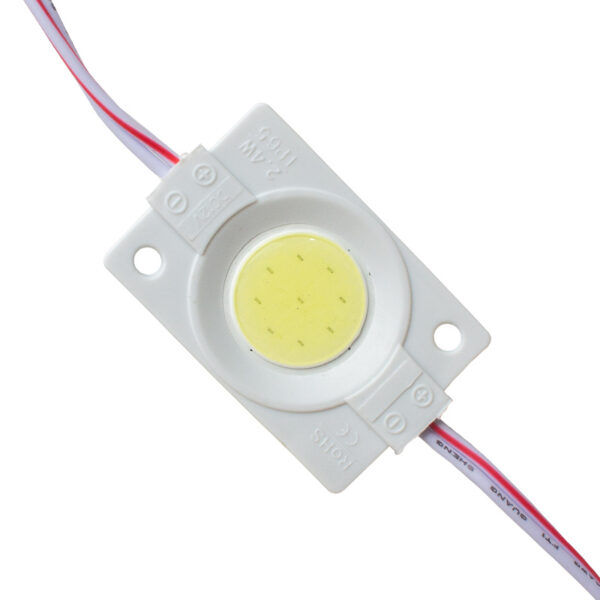 Powermaster 12v Kaasalı Kapaksiz 30x45 Mm Beyaz Yuvarlak Cob Led