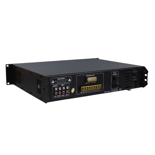 Westa Wm-2250u 250 Watt 100 Volt Usb/mp3/bluetooth 6 Bölgeli̇ Trafolu Mixer Anfi̇ - Görsel 3