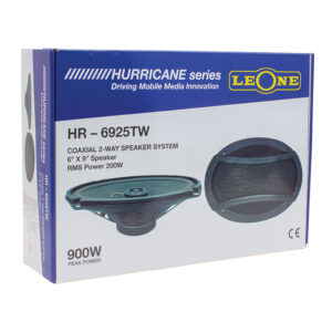Leone Hr-6925tw 900 Watt 6x9 Kapaklı Oval Plasti̇k Çerçeveli̇ Oto Hoparlör (çi̇ftli̇ Takım Fi̇yat)