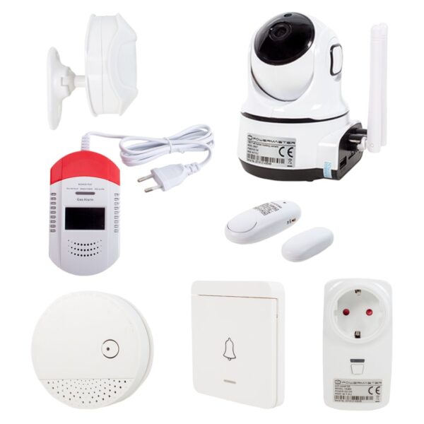 Powermaster Pm-19465 Wifi Kameralı Smart Home Akıllı Ev Otomasyon Güvenli̇k Si̇stemi̇