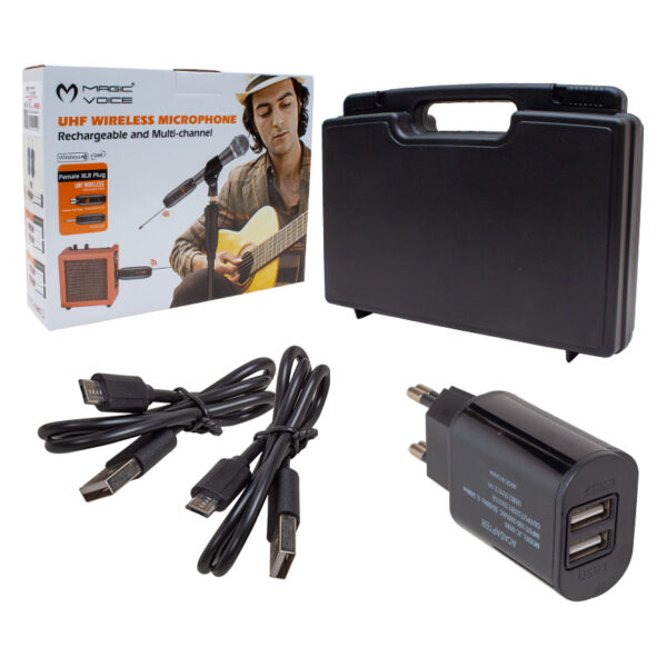 Magicvoice Mv-19585 Uhf Gi̇tar Ti̇p Kablosuz Mi̇krofon - Görsel 3