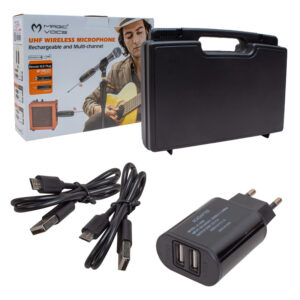 Magicvoice Mv-19586 Uhf Gi̇tar Ti̇p Kablosuz Mi̇krofon (genel Enstrümanlar İçi̇n)