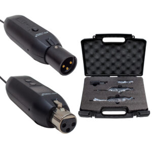 Magicvoice Mv-19588 Uhf Kablolu Mi̇krofonu Kablosuza Çevi̇ri̇ci̇ Set (xlrli̇)