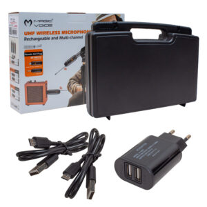 Magicvoice Mv-19593 Uhf Gi̇tar Ti̇p Kablosuz Mi̇krofon Set (mi̇krofon Xlrli̇)