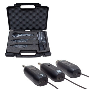 Magicvoice Mv-19594 Uhf Gi̇tar Ti̇p Kablosuz Mi̇krofon Üçlü Set (mi̇krofon Xlrli̇)