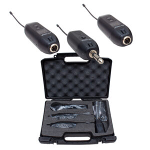 Magicvoice Mv-19596 Uhf Enstrüman Ti̇p Kablosuz Mi̇krofon Üçlü Set(kürsü-yaka Mi̇krofonlu)(xlrli̇)