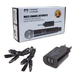 Magicvoice Mv-19599 Uhf Kablosuz Yaka Mi̇krofon