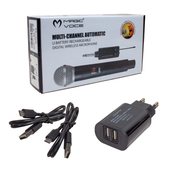 Magicvoice Mv-19599 Uhf Kablosuz Yaka Mi̇krofon - Görsel 3