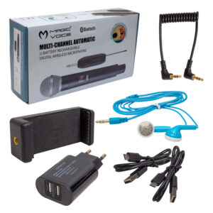 Magicvoice Mv-19602 Uhf Kablosuz Bluetooth Yaka Mi̇krofonu (kamera)