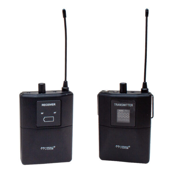 Magicvoice Mv-19602 Uhf Kablosuz Bluetooth Yaka Mi̇krofonu (kamera)