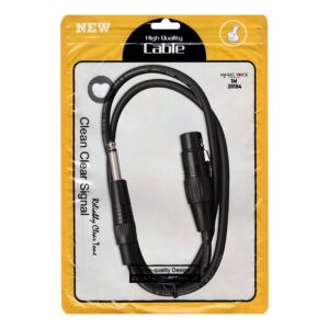 Magicvoice Ld379 Xlr Canon Dışi̇ + 6.3 Mm Mono Erkek 1 Metre Kablo