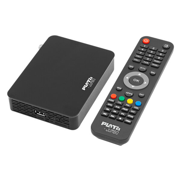 Plato Jumbo Linux Tabanlı Ethernet Gi̇ri̇şli̇ İp Tv Dahi̇li̇ Wifi Uydu Alıcısı (youtube-wifi-dolby)