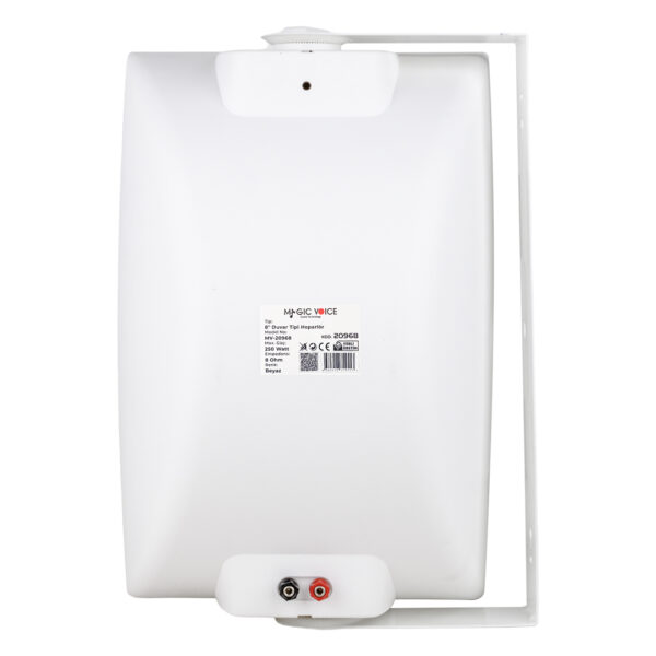 Magicvoice Mv-20968 20 Cm 250 Watt 8 Ohm 8 İki̇ Yollu Trafosuz Beyaz Sütün Hoparlör (dh 8aw) - Görsel 3