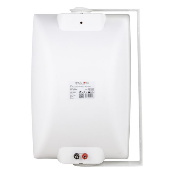 Magicvoice Mv-20969 20 Cm 100 Volt - 250 Watt 8 İki̇ Yollu Trafolu Beyaz Sütün Hoparlör (dh 8atw) - Görsel 3