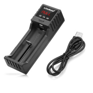 Liitokala Lii-s1 Universal Aa/aaa/18650/14500/123a Akıllı Tekli̇ Pi̇l Şarj Cihazı Aleti̇
