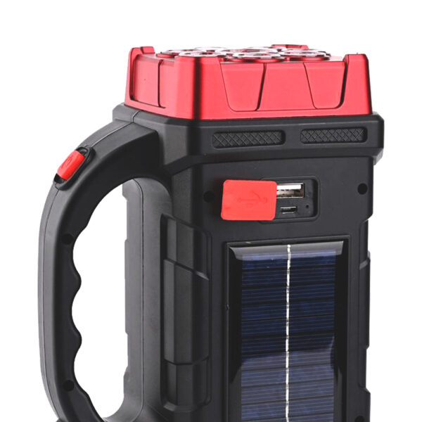 Powermaster Hb-1678 Solarli Usb Çıkışlı Şarj Edi̇lebi̇li̇r 38 Watt Kamp Feneri̇ - Görsel 3