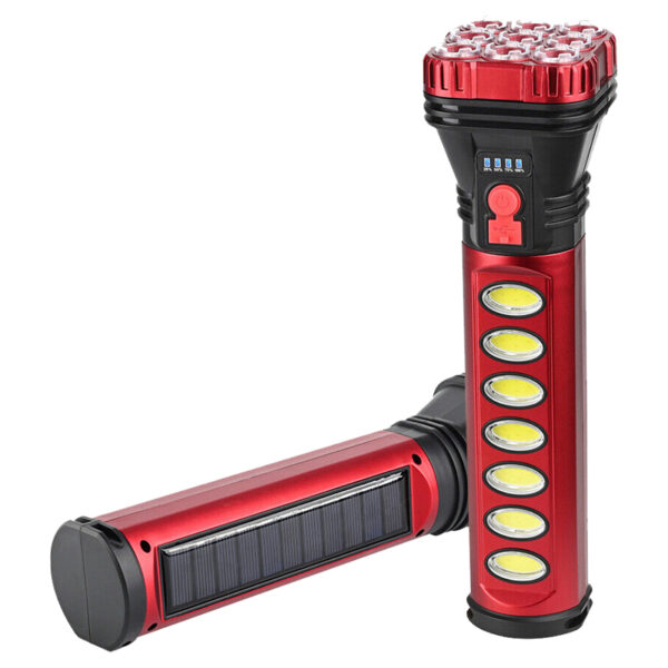 Powermaster HB-707-2 9+4 Ledli Solar + Şarjlı El Feneri (Om-30) Özellikleri