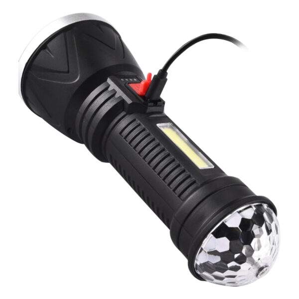 Powermaster Cl-w09 9+1 Ledli̇ Mini Di̇sko Toplu Şarjli El Feneri̇ - Görsel 3
