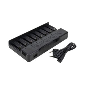 Powermaster Pmr-21525 18650 8'li Pi̇l Şarj Cihazı