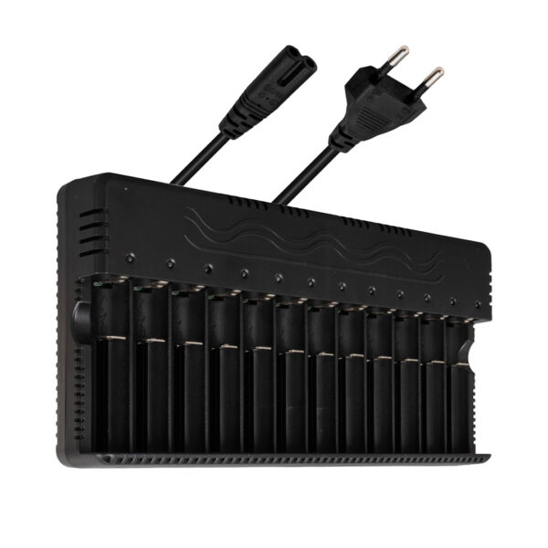 Powermaster Pmr-21526 18650 12'li 6400 Mah 4.2v Pi̇l Şarj Cihazı