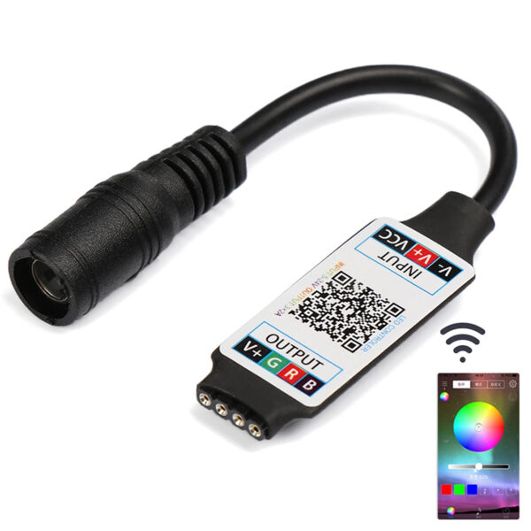 Powermaster Bluetooth Dc 5 Volt - 24 Volt - 6 Amper Rgb Led Kontrol Cihazı