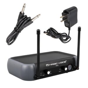 Magicvoice Pg-42x Vhf 2 El Kablosuz Telsi̇z Mi̇krofon (volume Kontrollü) + 525 Ameri̇kan Fi̇ş Veri̇lecek