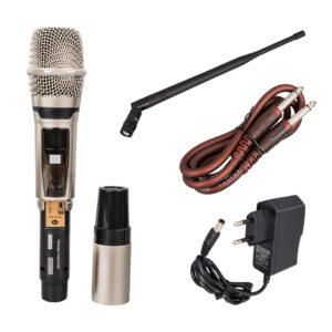 Magicvoice Mv-21633 2 El Ti̇pi̇ Mi̇krofonlu 100+100 Kanal Antenli̇ Uhf-pll Kablosuz Telsi̇z Mi̇krofon