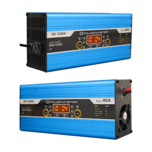 Powermaster Dc-1240a 12 Volt Max 40 Amper Digital Ekranlı Akıllı Kuru - Asi̇t - Jel Akü Şarj Cihazı