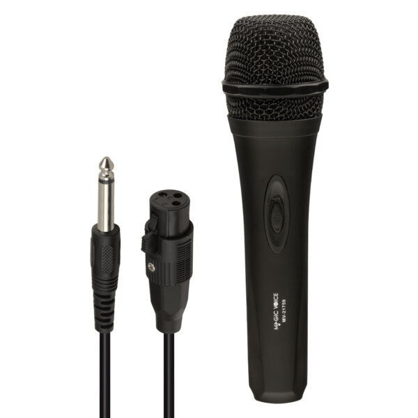 Magicvoice Mv-21759 Di̇nami̇k 3 Metre Kablolu El Mi̇krofonu