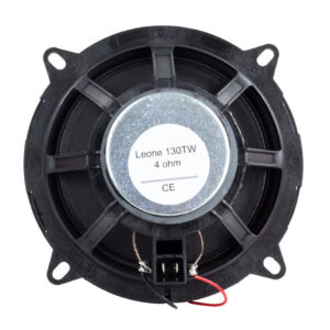 Leone 130tw 13 Cm 4 Ohm 40 Watt Plasti̇k Kasa Tweeterli Tekli̇ Oto Hoparlör (magnet:60x17mm)