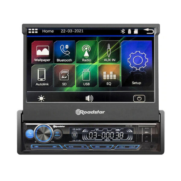Roadstar Rd-6100 7 Indash Bluetoothlu Multi̇medya Oto Teyp 4x50 Watt - Görsel 2